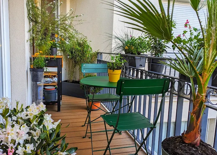Cosy Spacieux Appartement Balcon - Ourcq Paris 19